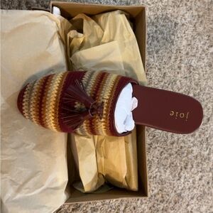 Joie Multicolor Tassel mule